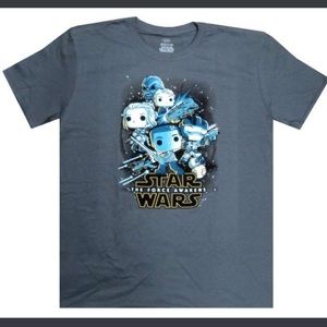 NWT Funko Pop! Star Wars The Force Awakens T-Shirt size XL.